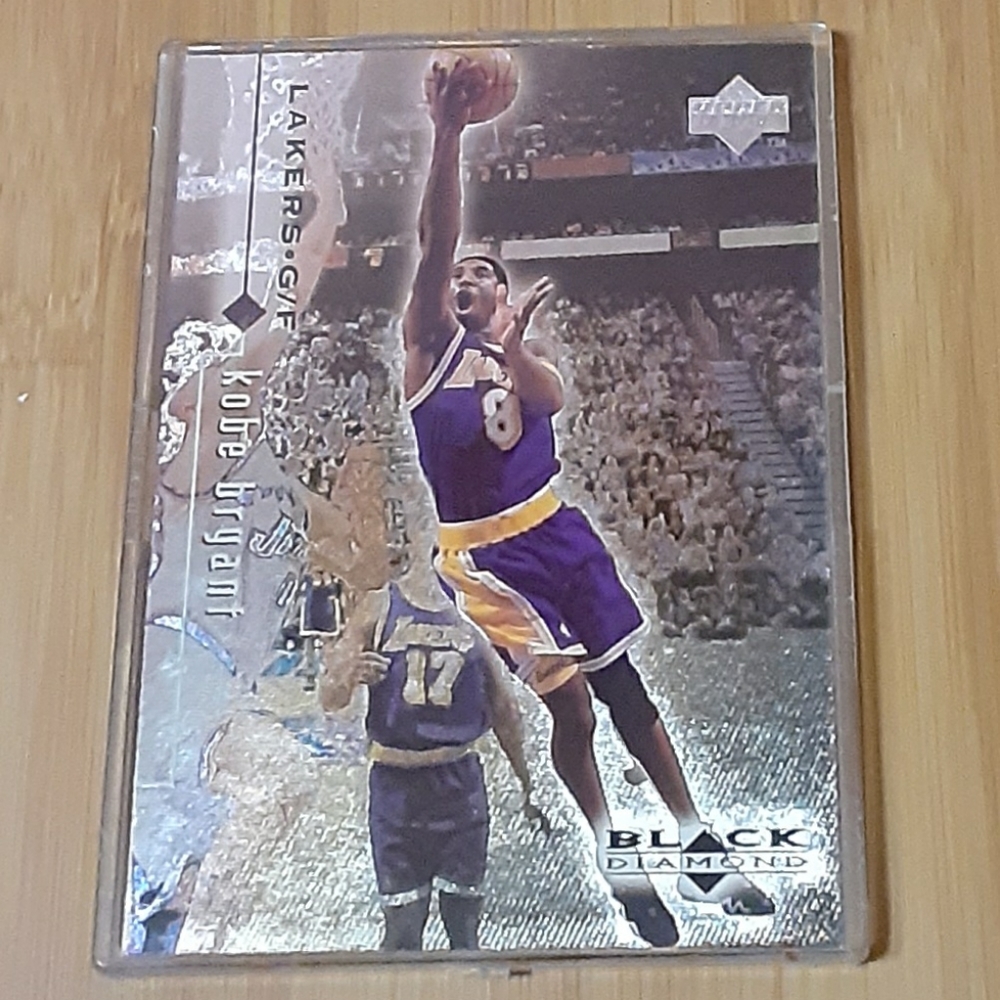 Vintage Kobe Bryant Los Angeles Lakers UD Black Di